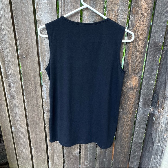 Music City Nashville Tennessee V-neck Sleeveless T-Shirt Sz S - Picture 3 of 10